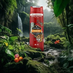 Old Spice Tiger Claw 3 v 1 Sprchový Gél a Šampó Pre Mužov 400ml