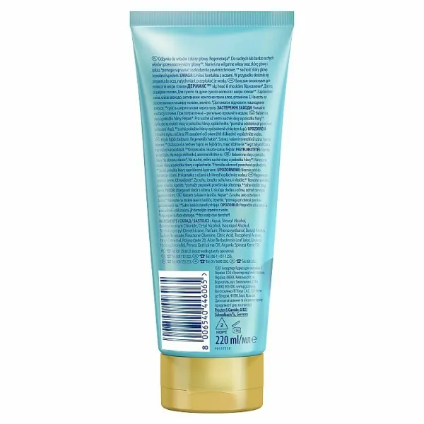 Head & Shoulders DermaXPro Repair bezoplachový kondicionér na vlasy a vlasovú pokožku 220 ml