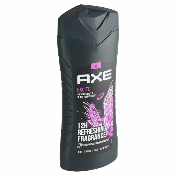 Axe Excite sprchový gél pre mužov 400 ml