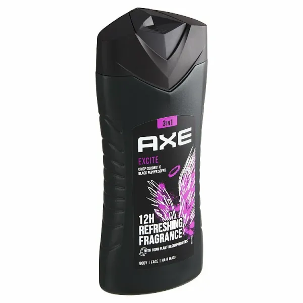 Axe Excite osviežujúci sprchový gél pre mužov 250 ml