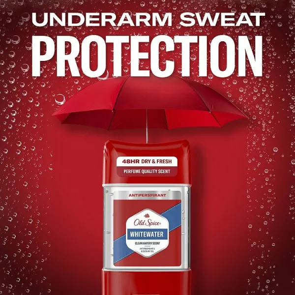 Old Spice Whitewater Tuhý Antiperspirant a Dezodorant V Priezračnom Géli 70 ml