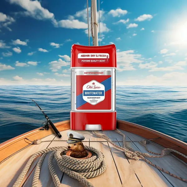 Old Spice Whitewater Tuhý Antiperspirant a Dezodorant V Priezračnom Géli 70 ml