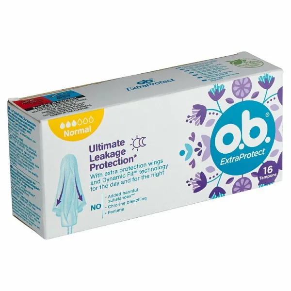 o.b. Extra Protect Normal tampóny 16 ks