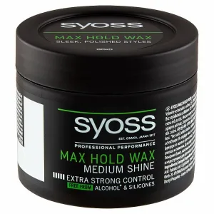 Syoss Max Hold stylingový vosk s extra silnou fixáciou 150 ml