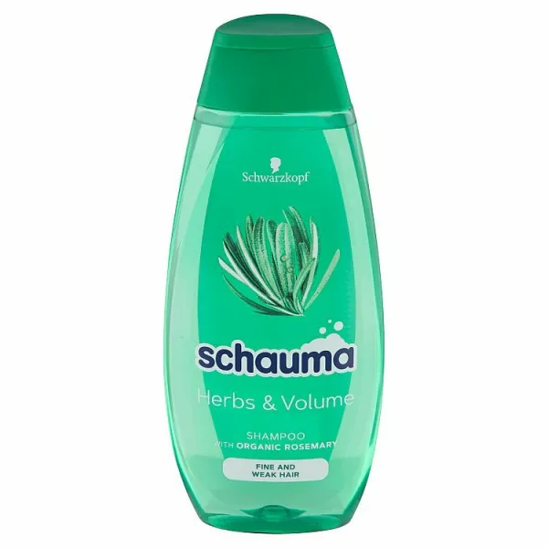 Schwarzkopf Schauma Herbs & Volume šampón pre jemné vlasy bez objemu 400 ml