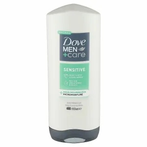 Dove Men+Care Sensitive sprchovací gél na telo, tvár a vlasy 400 ml