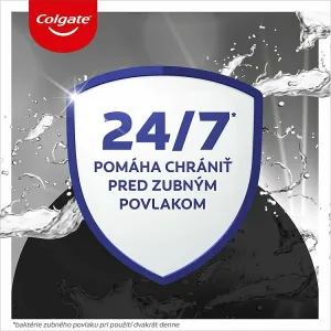 Colgate Plax Charcoal ústna voda proti zubnému povlaku a pre zdravé ďasná bez alkoholu 500 ml