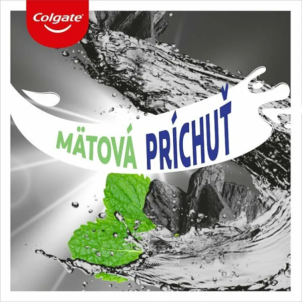Colgate Plax Charcoal ústna voda proti zubnému povlaku a pre zdravé ďasná bez alkoholu 500 ml