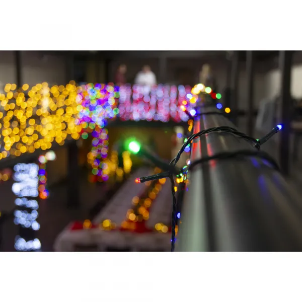 RETLUX reťaz 150LED 15+5m GREEN