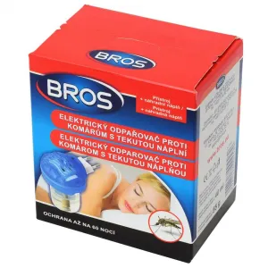 Bros elektrický odparovač proti komárom s tekutou náplňou 1ks