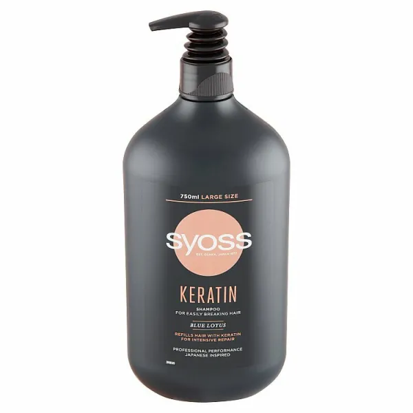 Syoss Keratin šampón s keratínom proti lámavosti vlasov 750 ml