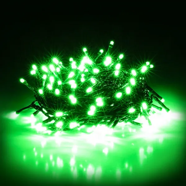 RETLUX reťaz 150LED 15+5m GREEN