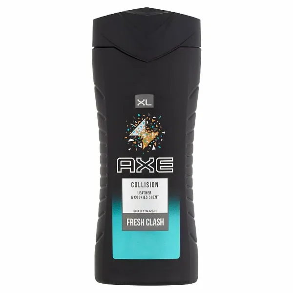 Axe Collision Leather + Cookies sprchový gél pre mužov 400 ml