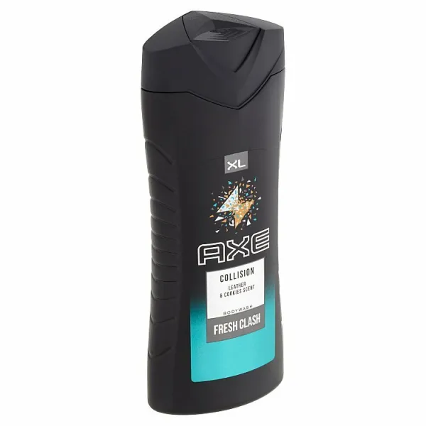 Axe Collision Leather + Cookies sprchový gél pre mužov 400 ml