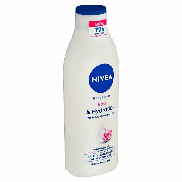 Nivea Rose & Hydration telové mlieko 400 ml