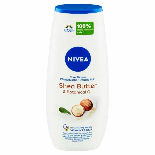 Nivea Shea Butter & Botanical Oil ošetrujúci sprchovací gél 250 ml