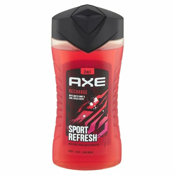 Axe Recharge sprchovací gél pre mužov 250 ml