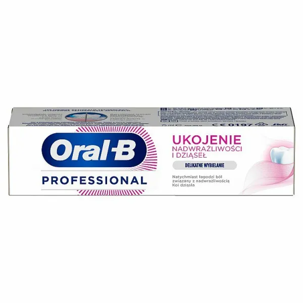 Oral-B Professional Gum Pro-Purify Gentle Whitening Zubná Pasta 75 ml