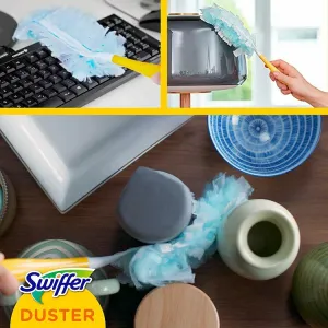 Swiffer Trap & Lock Súprava Na Utieranie Prachu (1 Rukoväť + 4 Náplní)