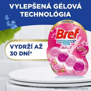 Bref Brilliant Gel Spring Rain WC záveska 3x42g