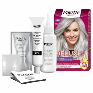 Schwarzkopf Palette Deluxe permanentná farba na vlasy odtieň U71 Frosty Silver 1 ks