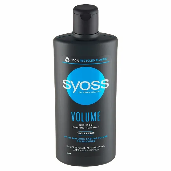 Syoss šampón Volume pre jemné vlasy bez objemu 440 ml