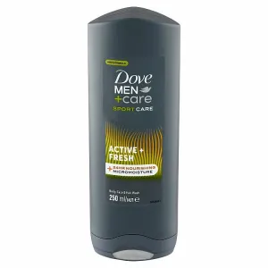 Dove Men+Care Sport Care Active+Fresh sprchovací gél na telo, tvár a vlasy 250 ml
