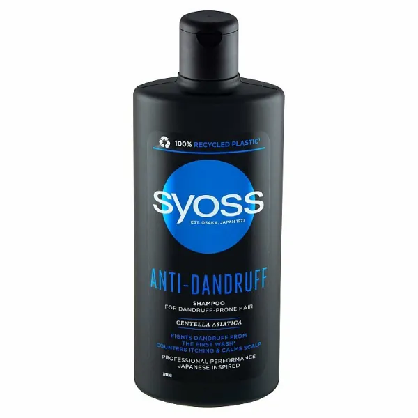 Syoss Anti-Dandruff šampón proti lupinám pre suchú pokožku hlavy so sklonom k svrbeniu 440 ml