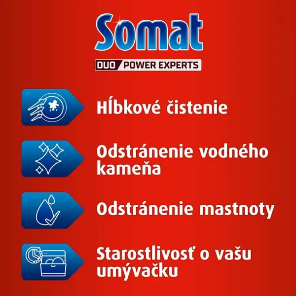 Somat Čistič umývačky riadu 5 x 19 g 1bal