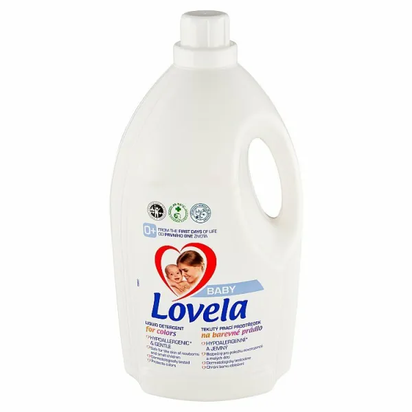 Lovela Baby Tekutý prací prípravok na farebnú bielizeň 50 praní 4,5 l