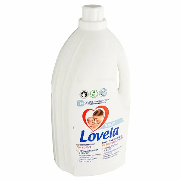 Lovela Baby Tekutý prací prípravok na farebnú bielizeň 50 praní 4,5 l