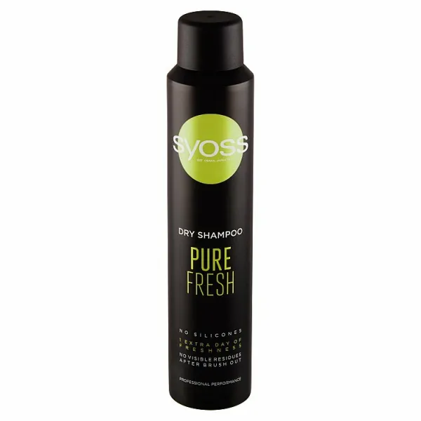 Syoss Pure Fresh osviežujúci suchý šampón 200 ml