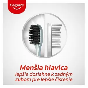 Colgate High Density Charcoal zubná kefka soft 2 ks