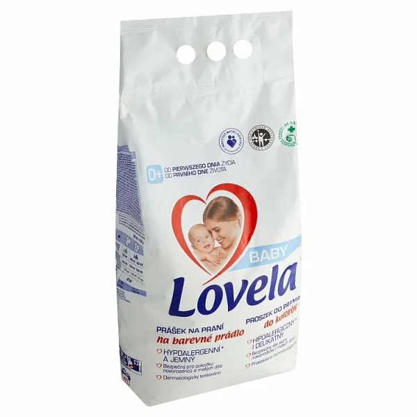 Lovela Baby Prášok na pranie na farebnú bielizeň 41 praní 4,1 kg