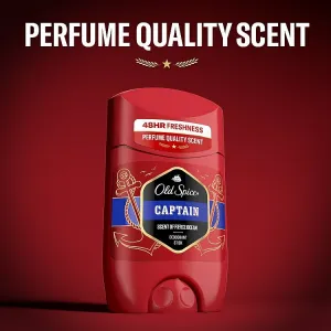 Old Spice Captain Tuhý Dezodorant 50 ml. 48 h Sviežosť. 50 % Recyklovaného Plastu