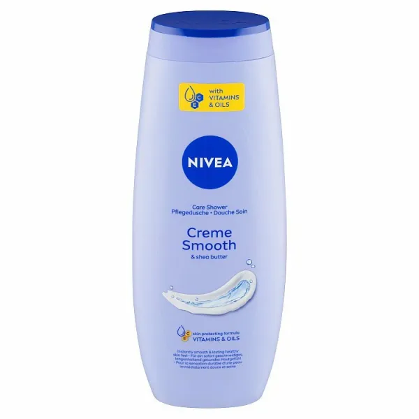Nivea Creme Smooth krémový sprchový gél 500 ml