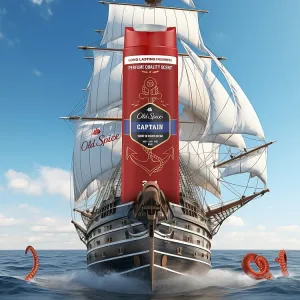 Old Spice Captain 3 v 1 Sprchový Gél a Šampó Pre Mužov 400ml