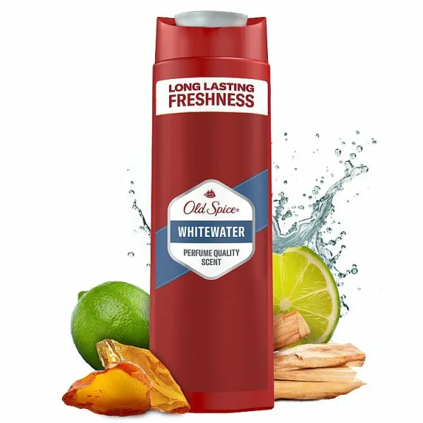 Old Spice Whitewater 3 v 1 Sprchový Gél a Šampó Pre Mužov 400ml