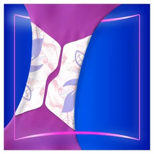 Always Platinum Super Menštruačné Vložky s Krídelkami, 7 ks