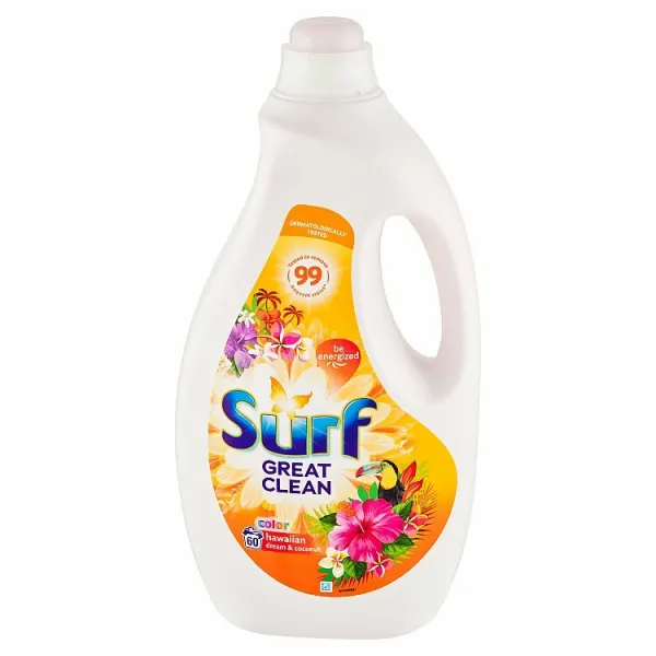 Surf Color Hawaiian Dream & Coconut tekutý prací prípravok 60 praní 3 l