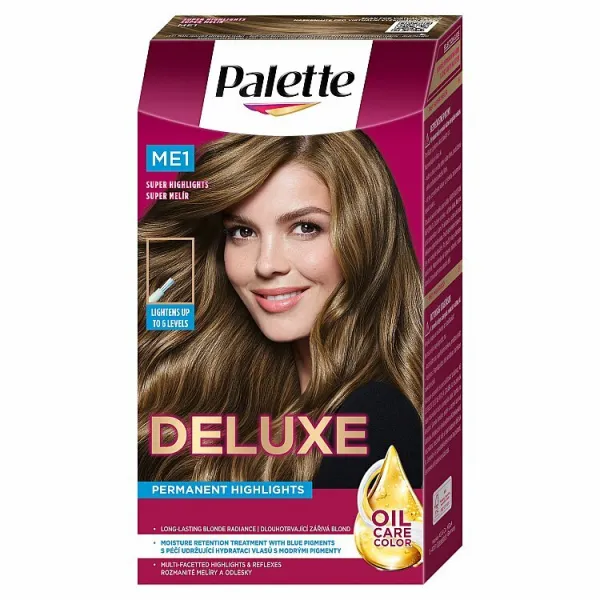 Palette Deluxe farba na vlasy super melír ME1