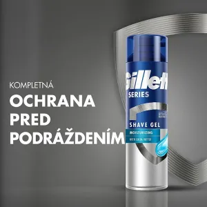 Gillette Series Moisturizing gél na holenie s hydratačným účinkom 200 ml