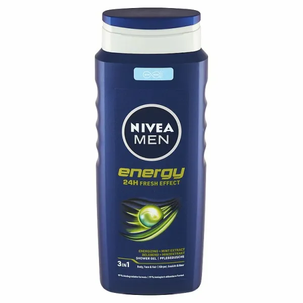 Nivea Men Energy sprchový gél pre mužov 500 ml