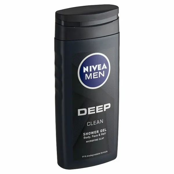 Nivea Men Deep sprchový gél pre mužov 250 ml