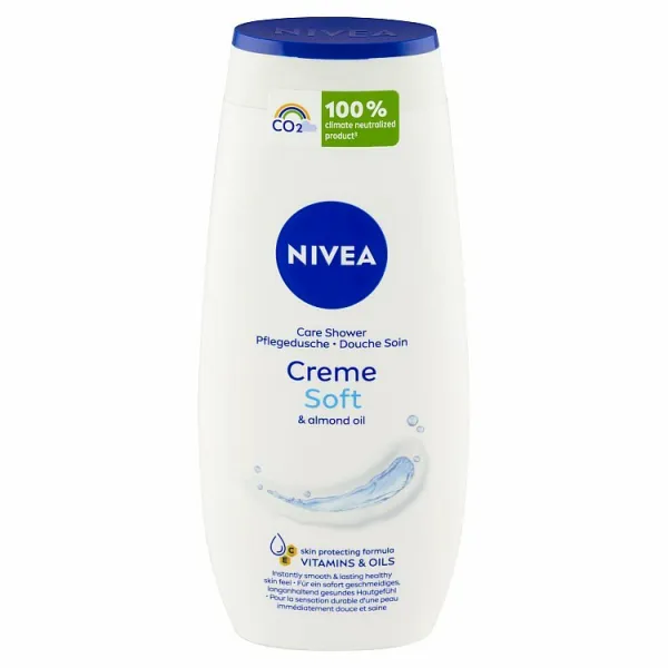 Nivea Creme Soft upokojujúci sprchový gél 250 ml