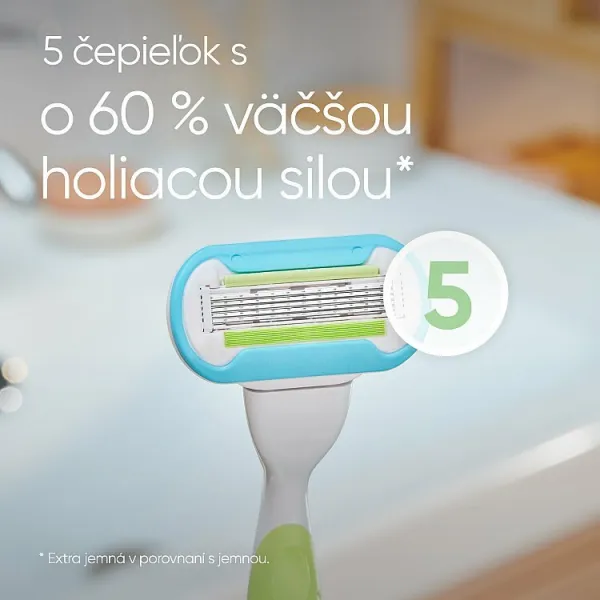 Gillette Venus Extra Smooth náhradné žiletky 4 ks