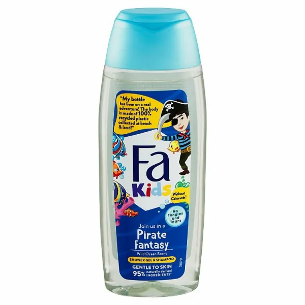 Fa Kids Pirate Fantasy sprchovací gél a šampón 2v1 250 ml