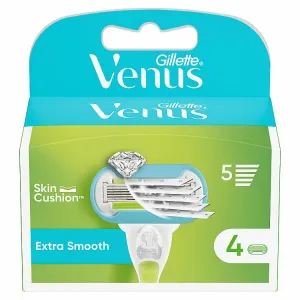 Gillette Venus Extra Smooth náhradné žiletky 4 ks