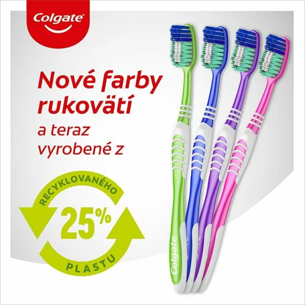 Colgate Extra Clean Medium zubné kefky medium 2 ks