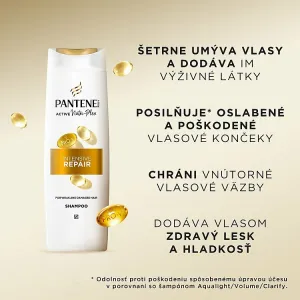 Pantene Pro-V Active Nutri Plex Intensive Repair šampón pre poškodené vlasy 400 ml